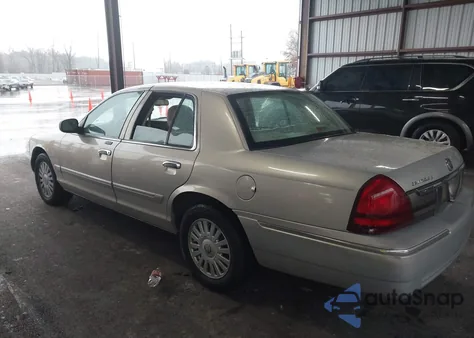 2008 Mercury Grand Marquis Ls from USA, damaged, VIN 2MEFM75V48X611205